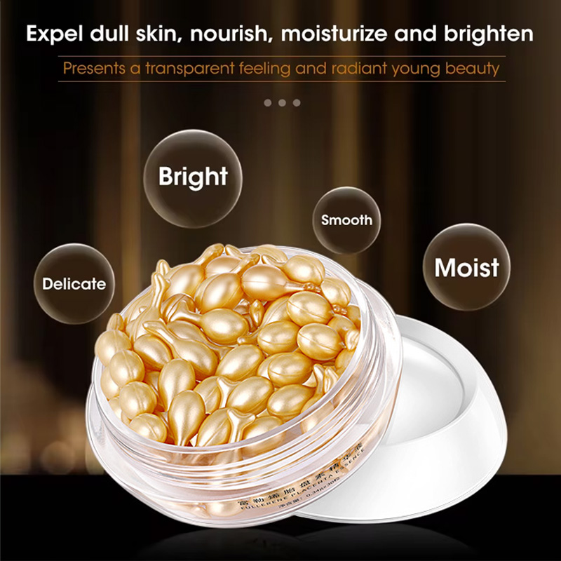 Placenta Extract Serum - Fullerene placenta cápsula essência facial iluminar