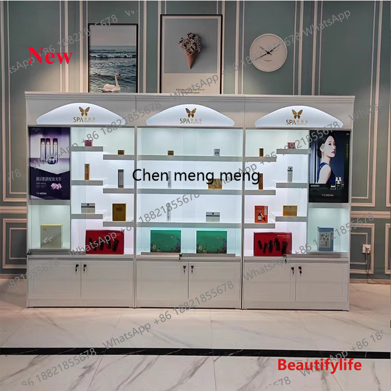 High Luxury Skincare - Gabinete de Exibição de Produtos de