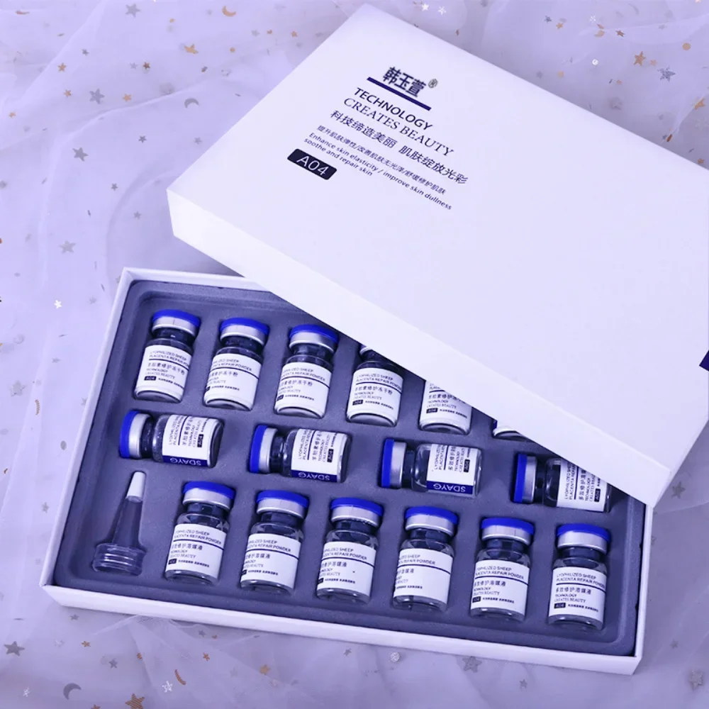 Conjunto de Pó de Placenta de  - Oligopeptide Wrinkle avaliação e preço
