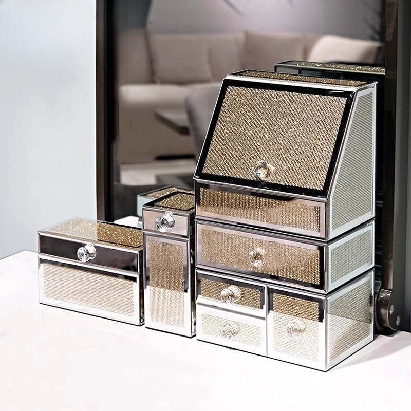 Caixa de armazenamento de cosm - High Luxury Skincare avaliação e preço